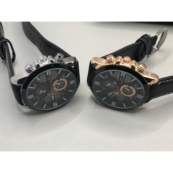 none Other - TWO New Watches  FREE DISPLAY CASE